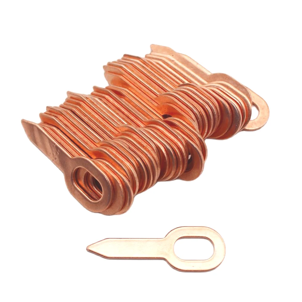 

50PCS Straight Pull Rings Dent Puller For Car Body Repair Spotter Welder Use