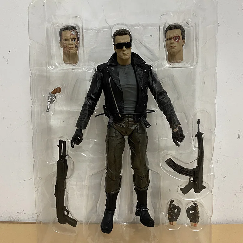 NECA Terminator T-800 фигурка суждения Арнольд Шварценеггер экшн-фигурка модель игрушка