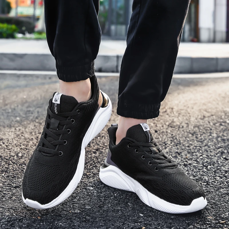

Zapatos Informales De Hombre Shoes Casual Fashion Men Sneakers Lightweight Summer Mesh Red Breathable Comfortable