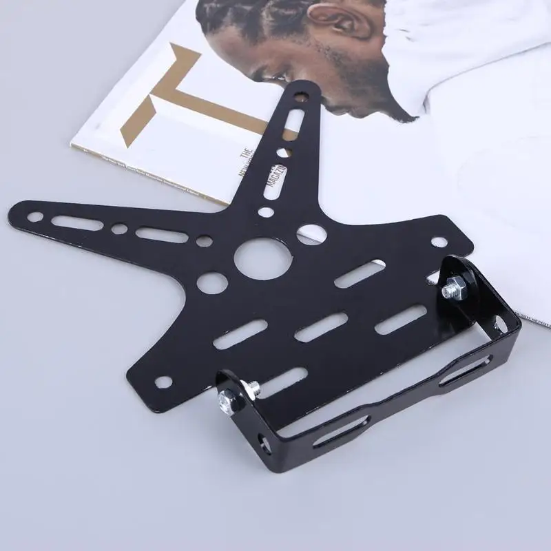 Универсальный держатель для заднего номерного знака мотоцикла из алюминиевого