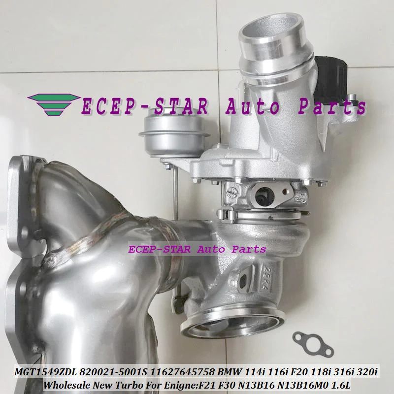 Турбо 820021 820021-0001 820021-0004 11627643719 11657606645ai04 7606645ai05 809200 809200-0004 для BMW 1 3 3D F30 N13B16 1.6L