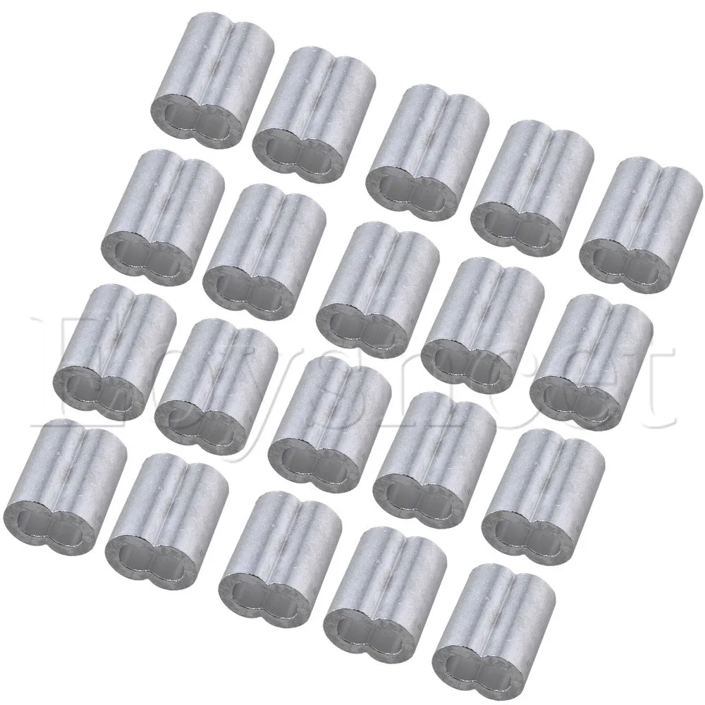 20 шт. Алюминиевый зажим с двойным отверстием M5 | Обустройство дома