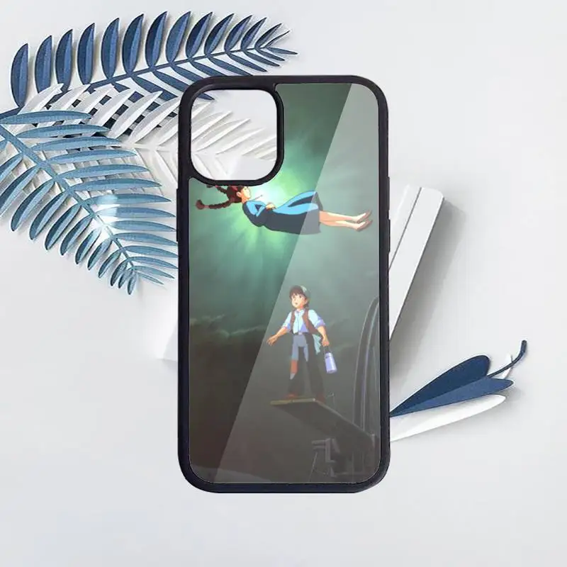 

Castle in the Sky Japan anime Phone Case PC for iPhone 11 12 pro XS MAX 8 7 6 6S Plus X 5S SE 2020 XR