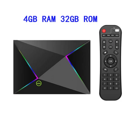 4G 32G TV BOX M9S Z8 Smart tv Box 6K Android 9,0 tv Box 4 ГБ ОЗУ 32 ГБ/64 Гб ПЗУ четырехъядерный H.265 USB3.0 2,4G Wi-Fi передатчик для интернет-телевидения декодер PK X96 X - Цвет: 4G 32G TV BOX