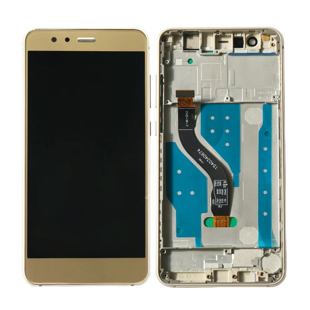 SUPER AMOLED ЖК-дисплей для Huawei P10 Lite WAS-LX1 сенсорный экран с цифровым преобразователем в