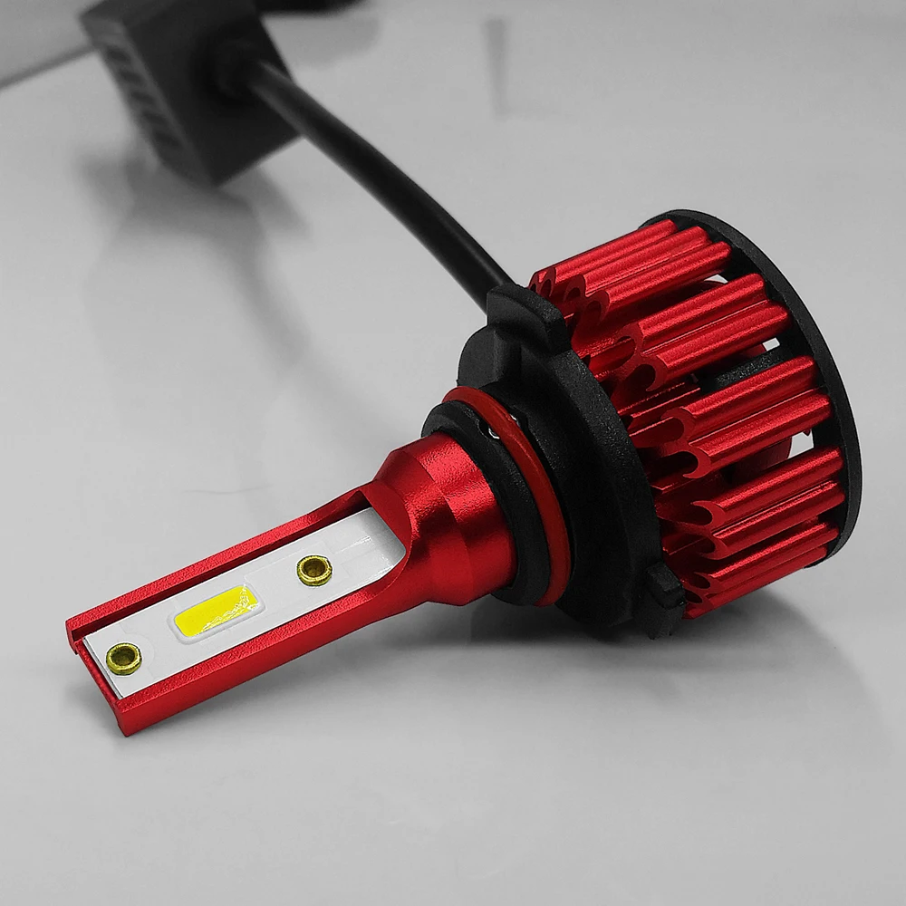Q6 Car LED Headlight H4 9003 HB2 Hi/Lo Led light Auto Lamp H8 H9 H11 9005 HB3 H10 9006 HB4 6000LM COB Bulbs Head lamps | Автомобили и