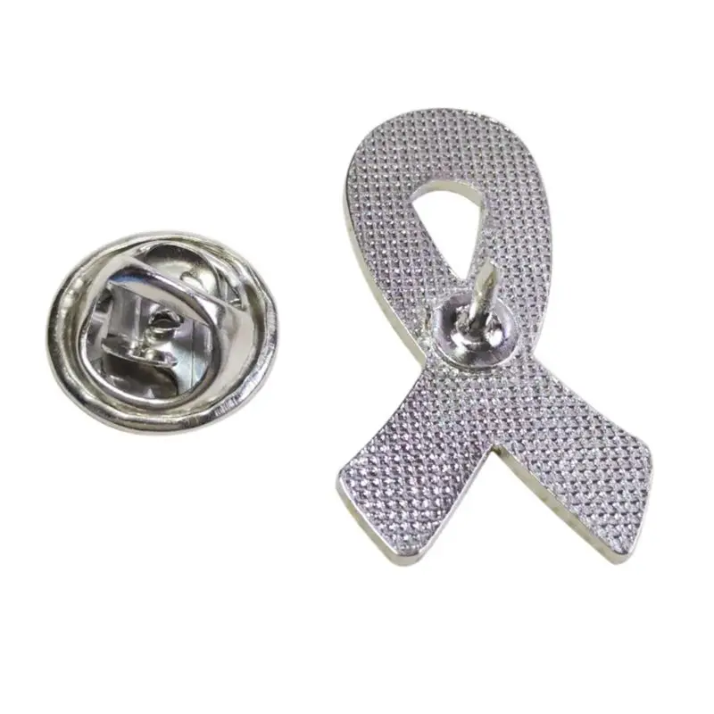 Разноцветная эмалированная брошь-пазл с изображением осведомленности при