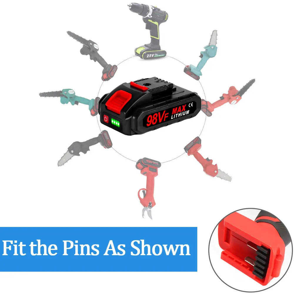 Перезаряжаемая литиевая батарея 20 в 1500 мАч с аккумулятором Lndicator замена 36VF 48VF для