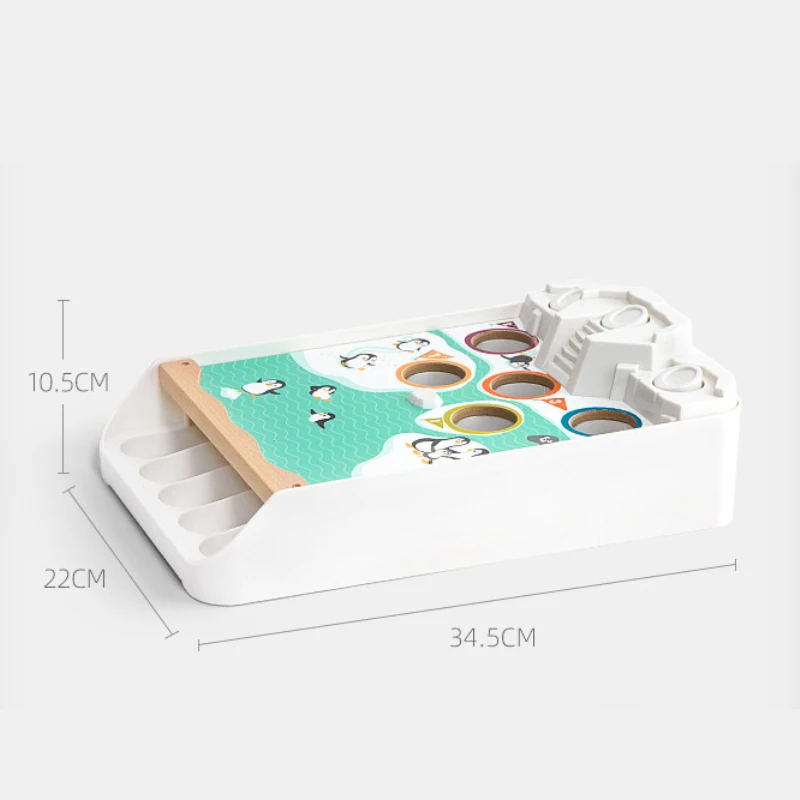 Детские забавные вечерние ледяные кубики пингвина бильярдный стол