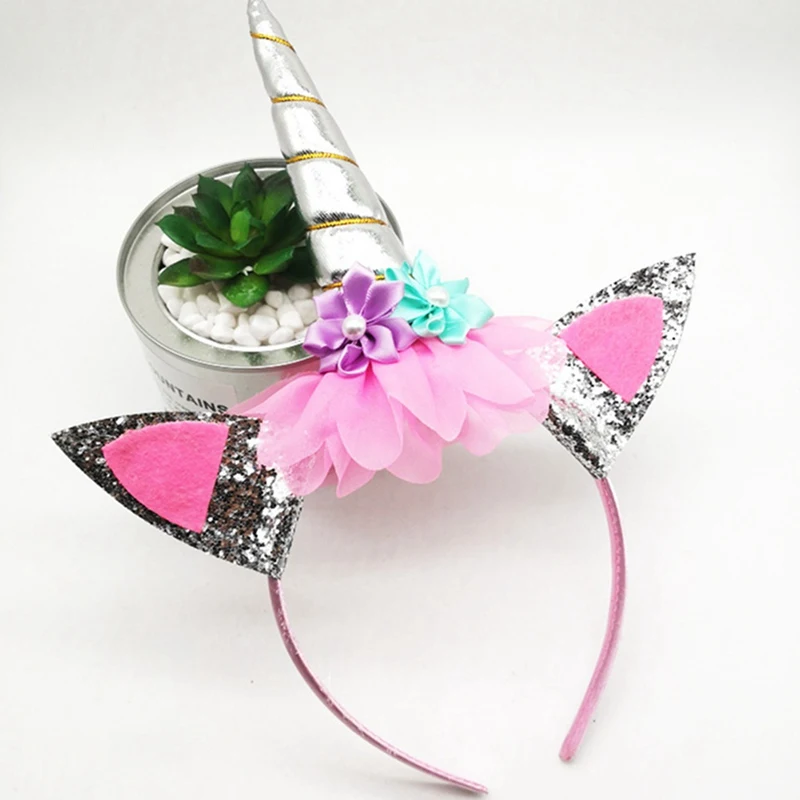 Милая Одежда для девочек с цветочным рисунком украшением в виде кошачьих ушек