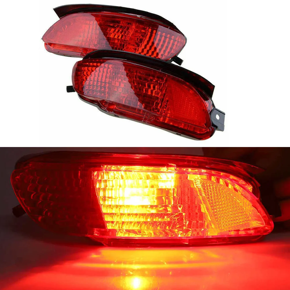 2Pcs Car Fog Lamp Rear Bumper Light Fog Lamp Parking Warning Light for Lexus RX330 RX350 RX400H 819200E010 819100E010