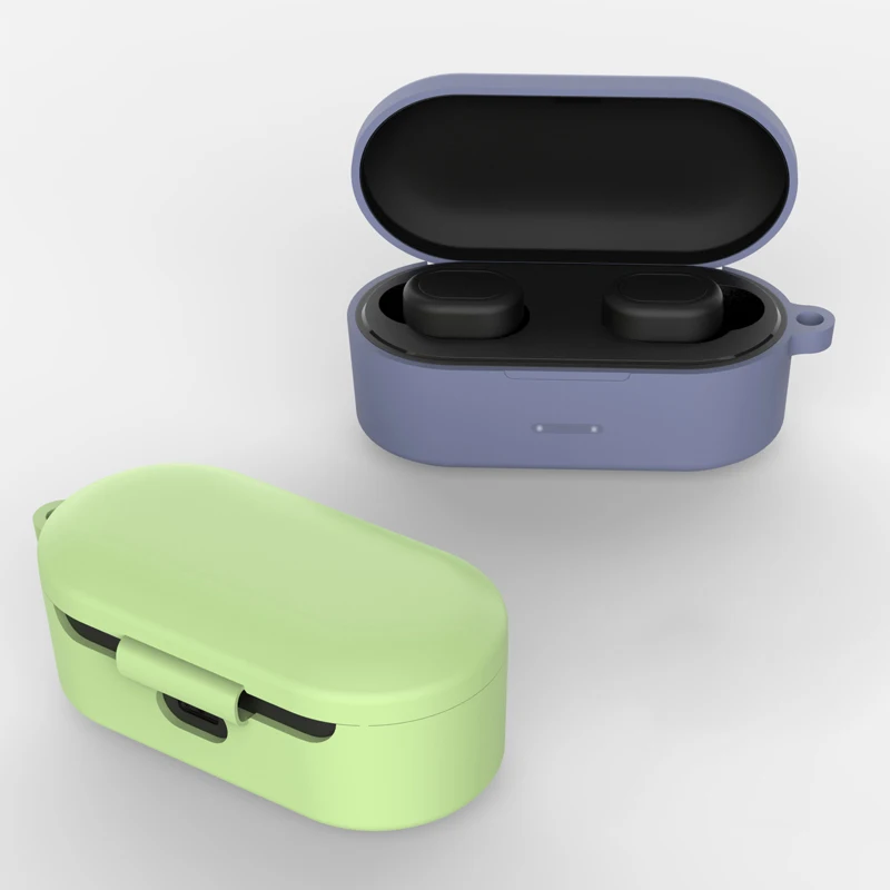 Чехол для зарядки наушников QCY QS2 Bluetooth беспроводной силиконовый защитный чехол