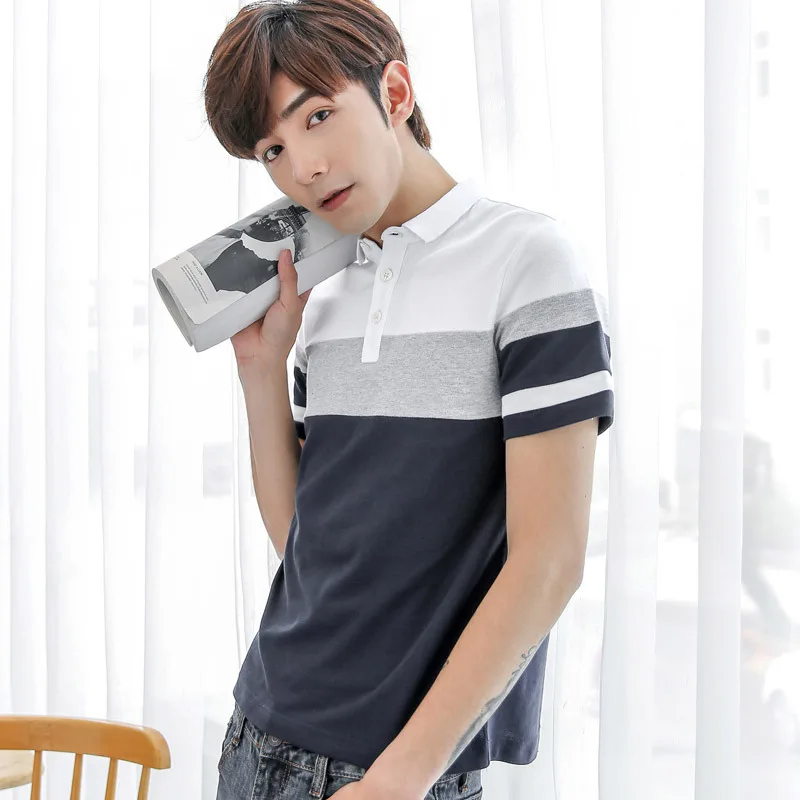 

MRMT 2021 Brand New Men's Shirt Short Sleeved Polo Shirt T-shirt for Male Casual Slim Cotton Semi Sleeve Tops T-shirt