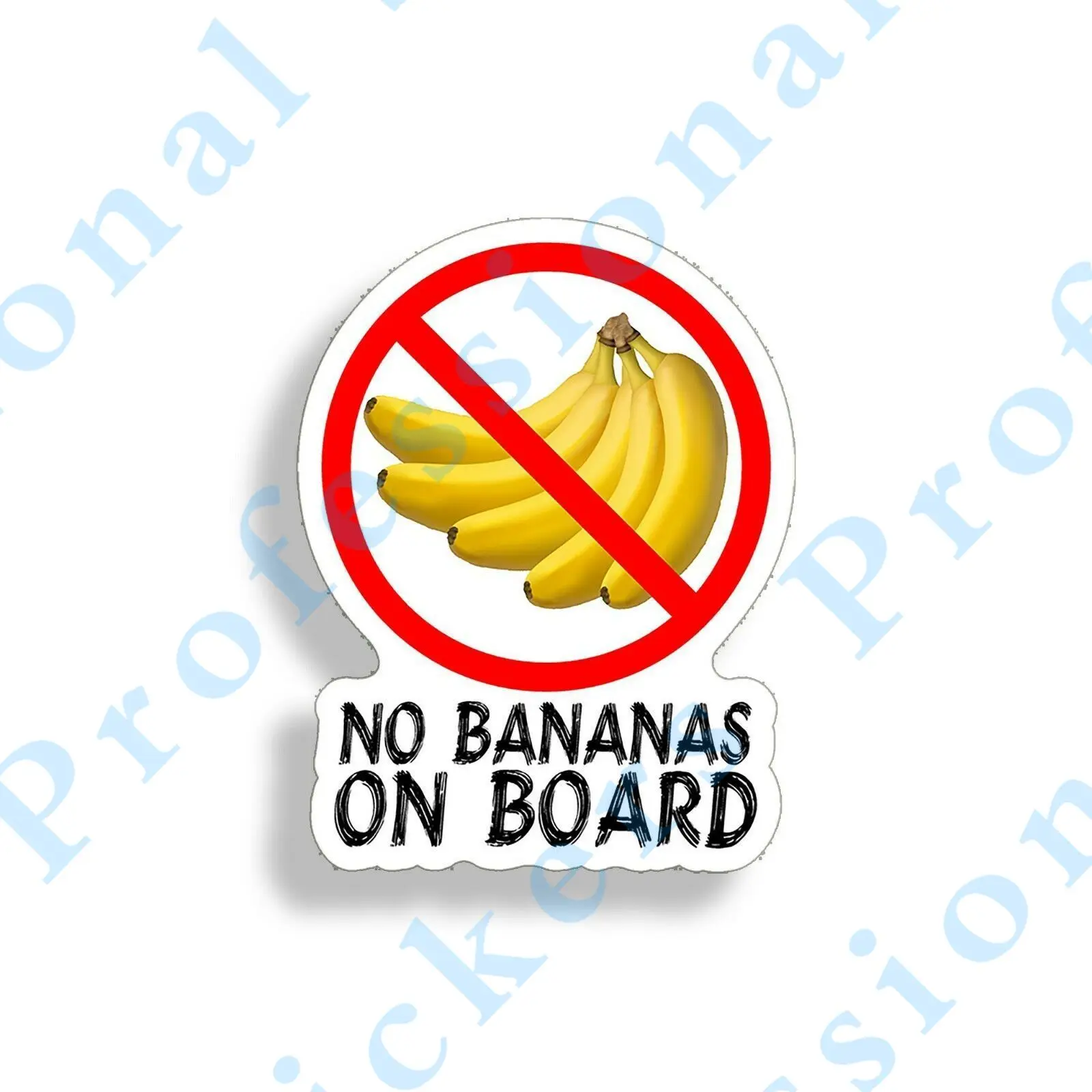 

Interesting No Banana on Board Car Stickers Fish Fishing Boat Car Window Car Body Silly Vinyl Car Stickers Motorcycle Vinyl