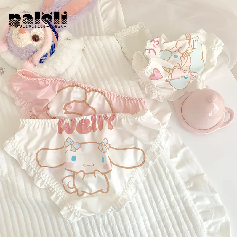 Новые женские трусики Kawaii Симпатичные в стиле &quotЛолита&quot треугольные нижнее