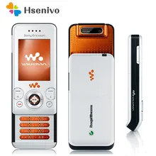 Sony Ericsson W580 Refurbised-Original Unlocked W580i W580c MobilePhone 2G  FM Unlocked Cell Phone Free shipping