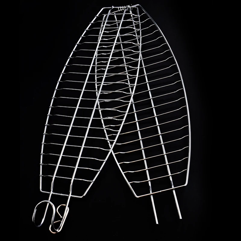 

Outdoors Chicken BBQ Grill Tools Stainless Steel Barbecue Accessories Bakery Cooking Tools Churrasco Camping Supplies ED50SK