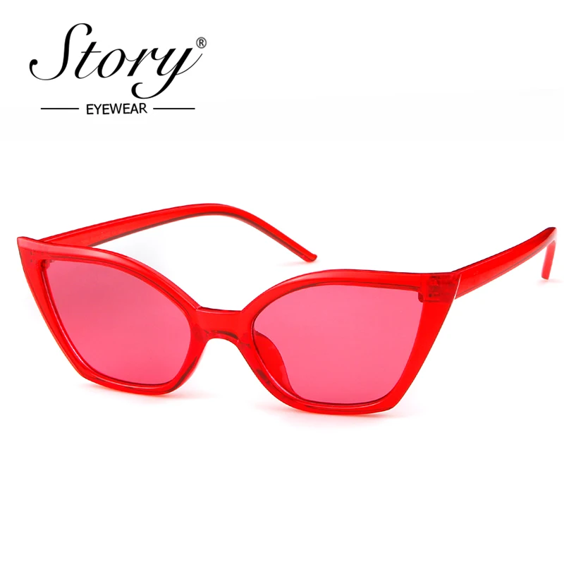 Очки солнцезащитные женские кошачий глаз с леопардовой оправой и черными