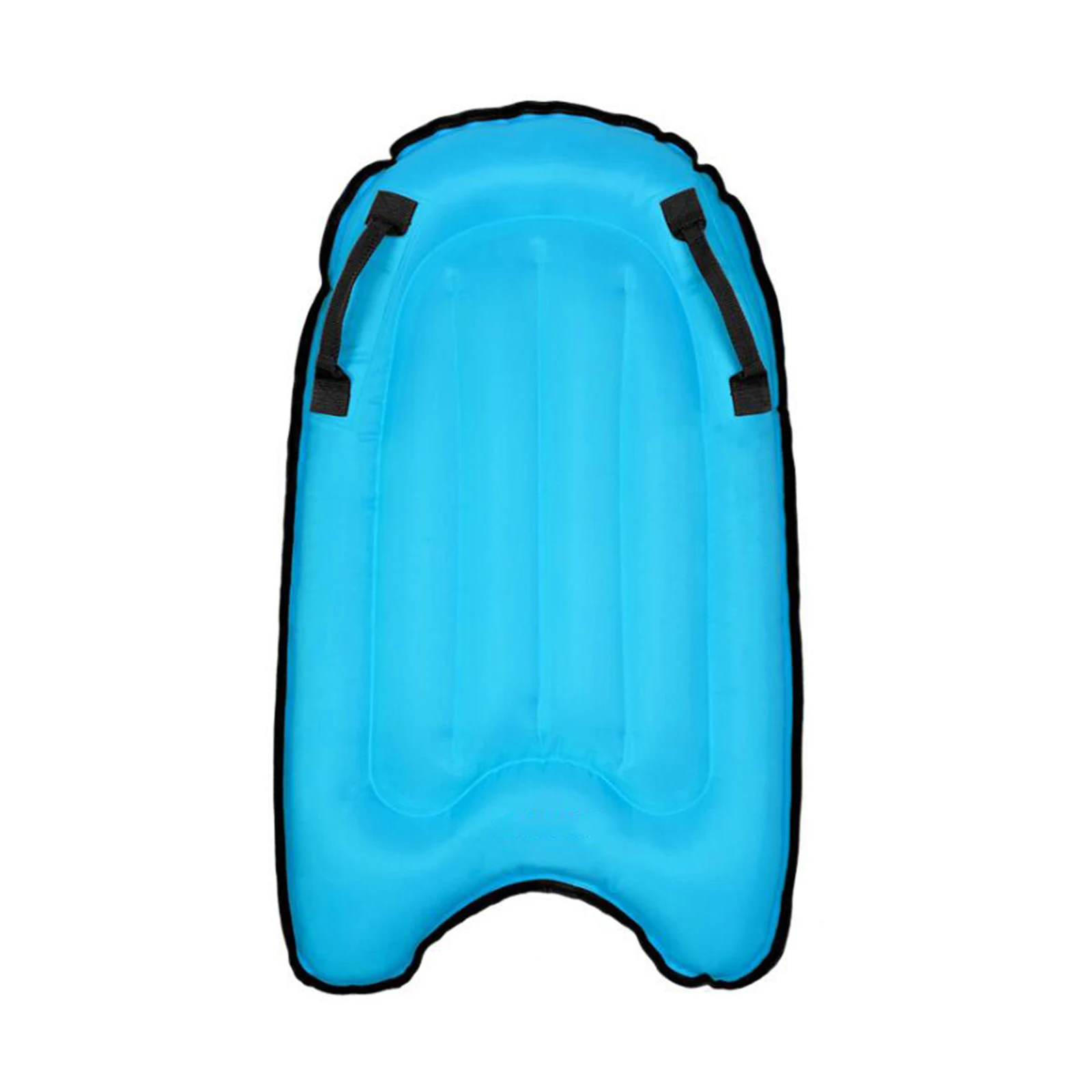 

Sea Surfing Board Inflatable Boogie Boards Buoy Kickboard Surfboards Swim Accessories With Handles PVC Bule Floating Mat