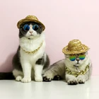 Модные милые очки для кошек, собачьи очки, товары для щенков, Защитные солнцезащитные очки для маленьких собак, аксессуары для фотографий