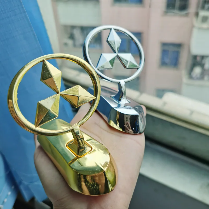 

For Mitsubishi Outlander Hood Emblem Logo Badge Car Stickers Styling Car Accessories Wording 3D Letter