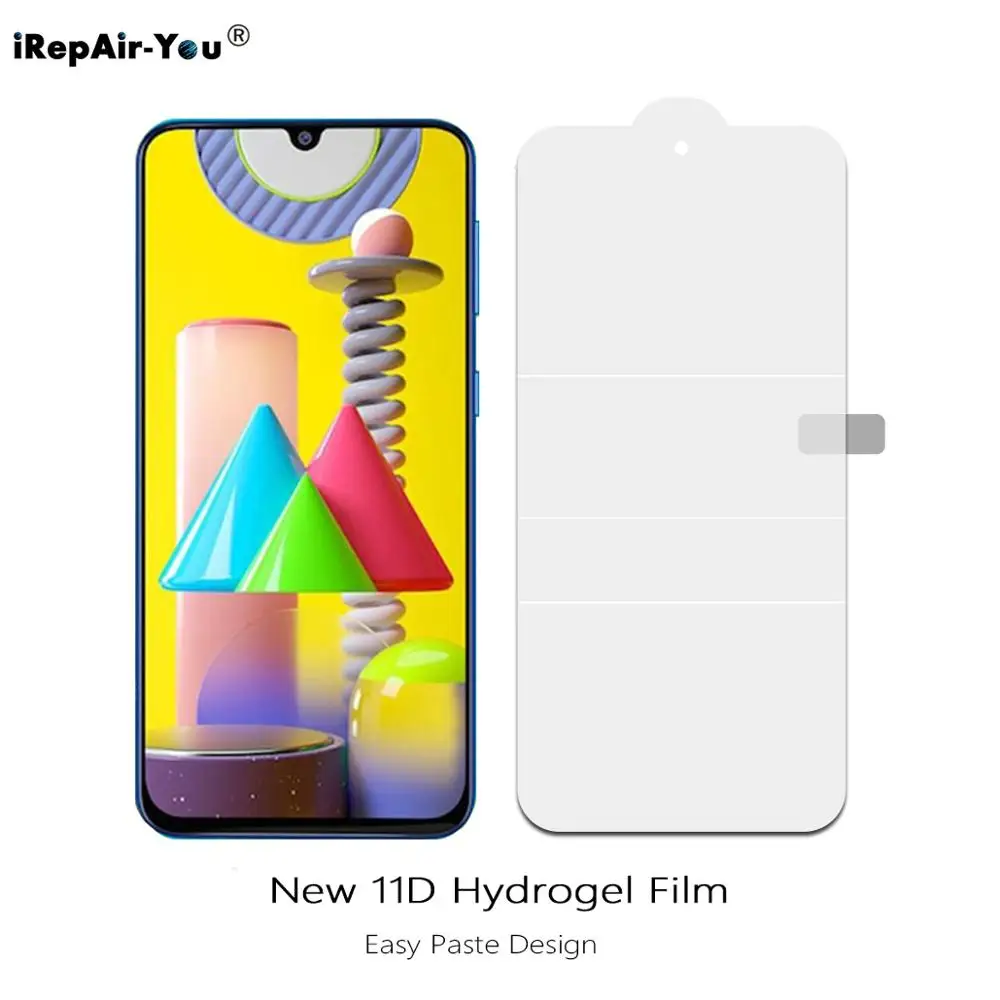 Гидрогелевая защитная пленка 11D для Samsung Galaxy M31/M21/A30s/A51/A71/A20S/A31/A11/A01/A21S|Защитные