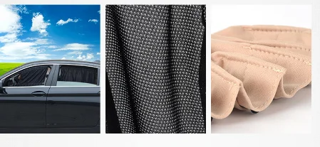 2 шт./компл. Универсальный Автомобильный Солнцезащитная бленда для бокового окна