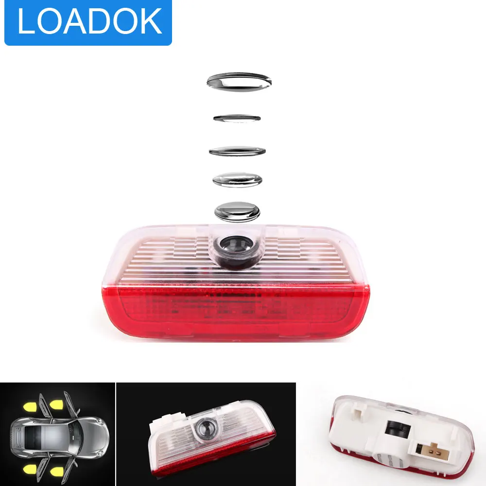 

Welcome Light Car Door Ambient Lighting For Porsche Cayenne Macan Panamera 911 718 918 Laser Doors Projection Shine On Ground