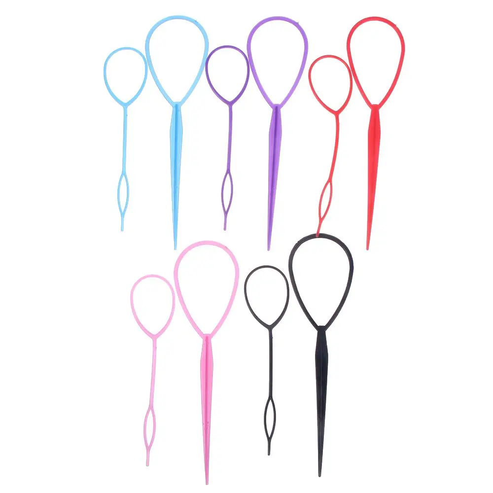 2 шт. пластиковые петли для прически конский хвост| |