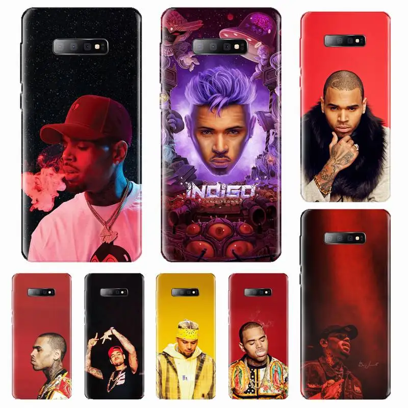 Чехол для телефона chris brown America singer чехол Samsung Galaxy S5 S6 S7 S8 S9 S10 S10e S20 edge plus lite