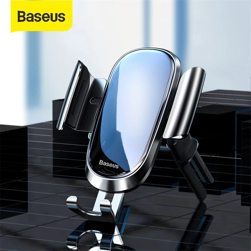 Автомобильный держатель для телефона Baseus Гравитационный круглого выхода