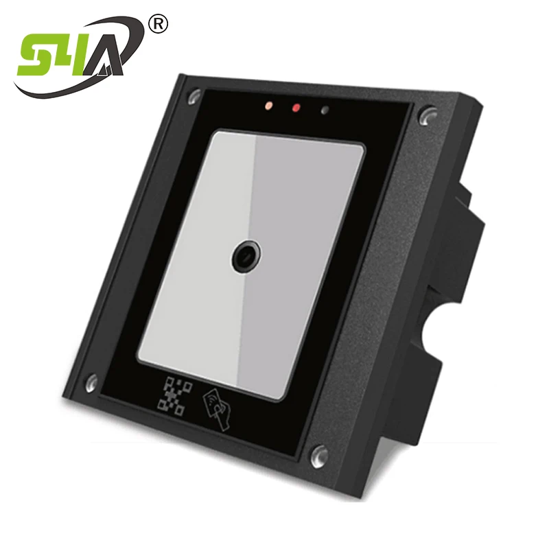 Qr-код RFID считыватель USB 125 кГц Wiegand датчик приближения закаленное стекло автоматическое зондирование QR-86