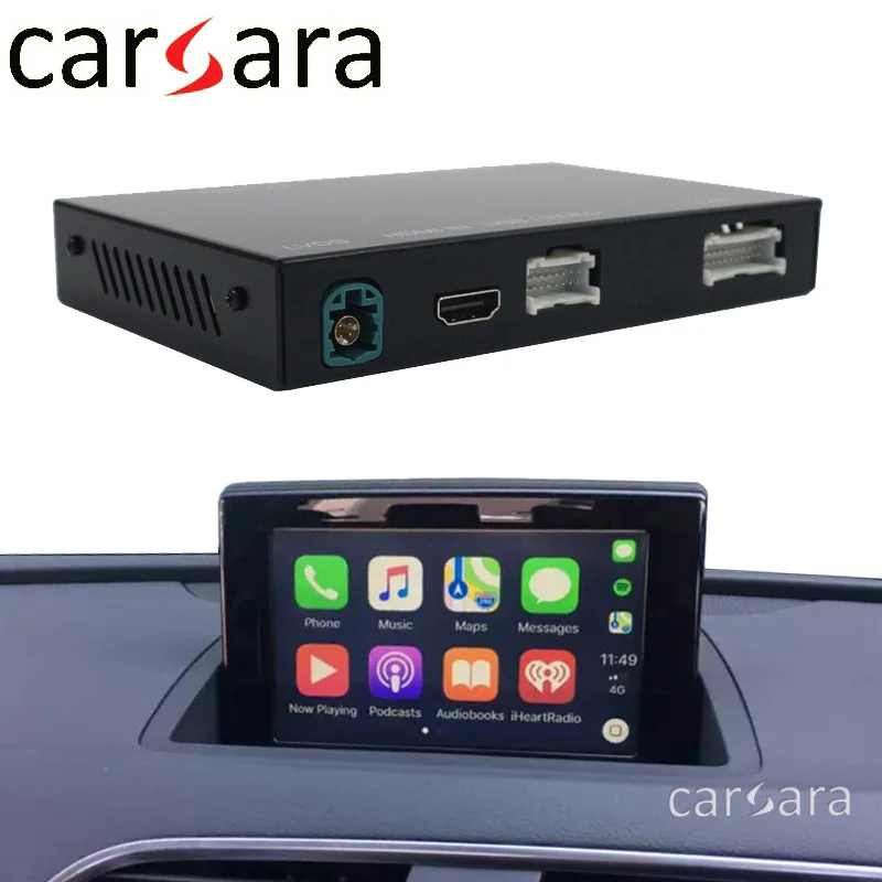 Новый автомобильный беспроводной видеоинтерфейс Carplay для системы AU DI Q3 3G MMI/MIB
