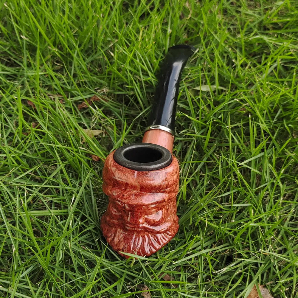 HORNET коллекционные Прочные ручные деревянные табачные трубы металлическая чаша