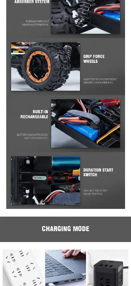 RCtown HBX 16889 1/16 2,4G 4WD 45км/ч бесщеточный ру автомобиль с светодиодный светильник Электрический внедорожный грузовик RTR модель VS 9125