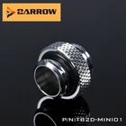 Барроу G14 двойной папа-папа поворотный разъемудлинитель 5 мм м до М мини двойной фитинг водяного охлаждения металлические фитинги TB2D-MINI01