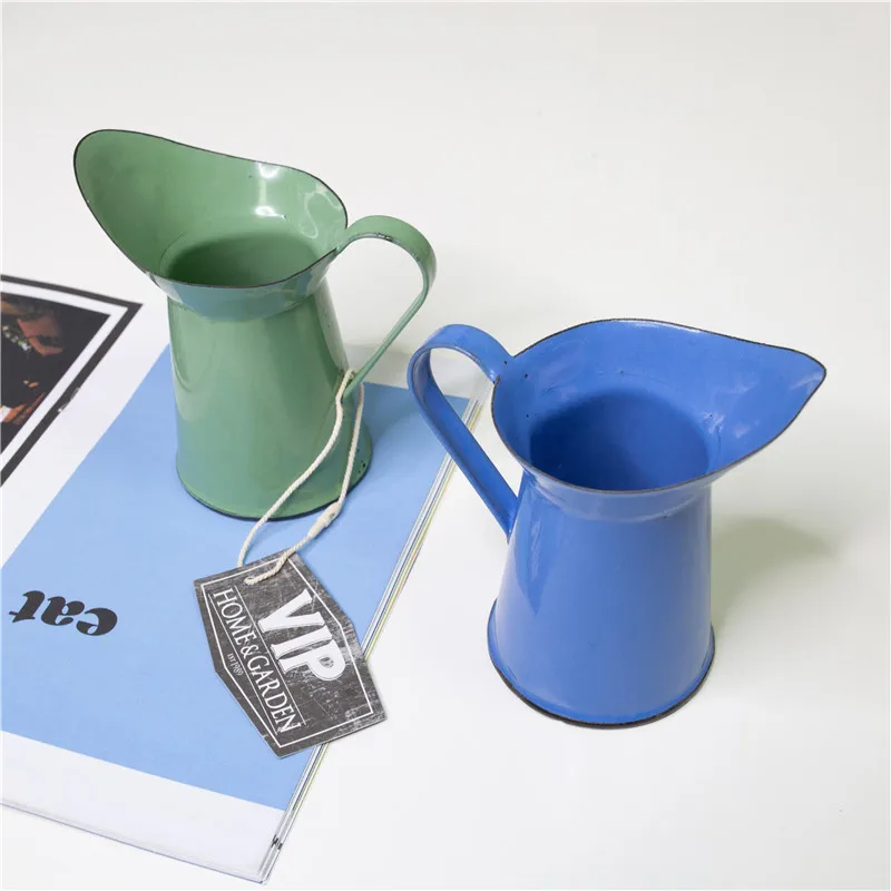 10 5 см высокое экспорт Америка ретро винтажная мини покрытая эмалью ваза