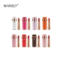 mansly creativity lipstick with mirror with chain rotten tomato dominant dubonnet lipstick accessories china