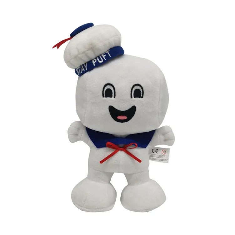 

New 20cm Vintage Ghostbusters 3 Stay Puft Marshmallow Man and Slimer Stuffed Plush Bank Sailor Stuffed Plush Toy Doll