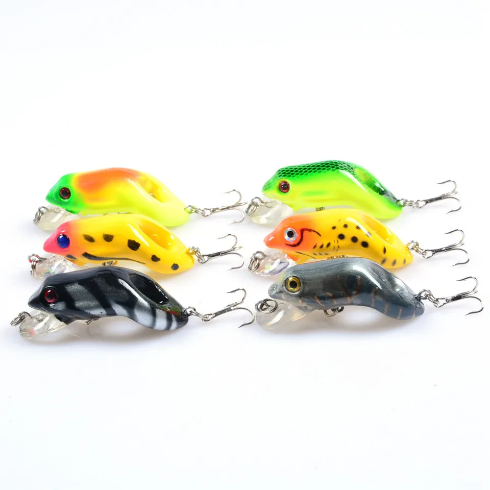 1 шт. новая приманка лягушка топвотер искусственная 5 см/8 8 г воблеры Поппер рыба