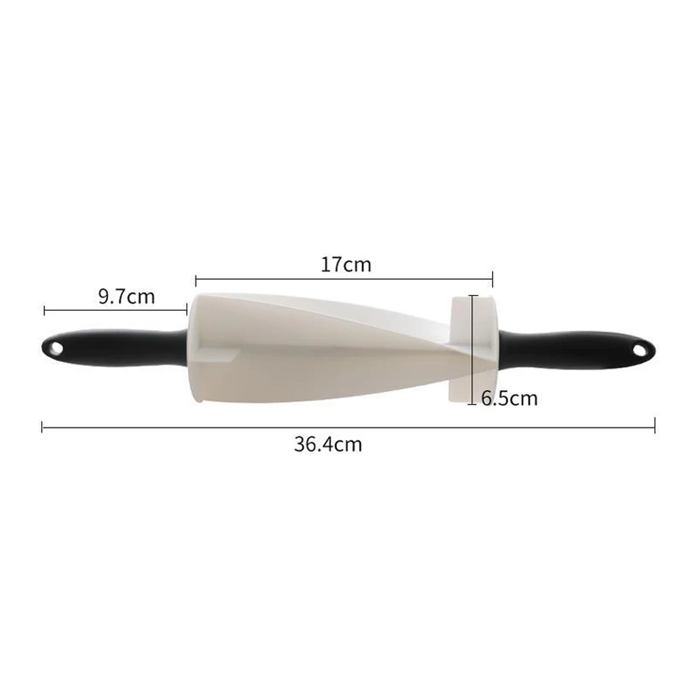 

DIY Plastic Handle Bread Rolling Pin Cutter Mold For Making Croissant Bread Dough Pastry Knife Handle Baking Kitchen Accessories