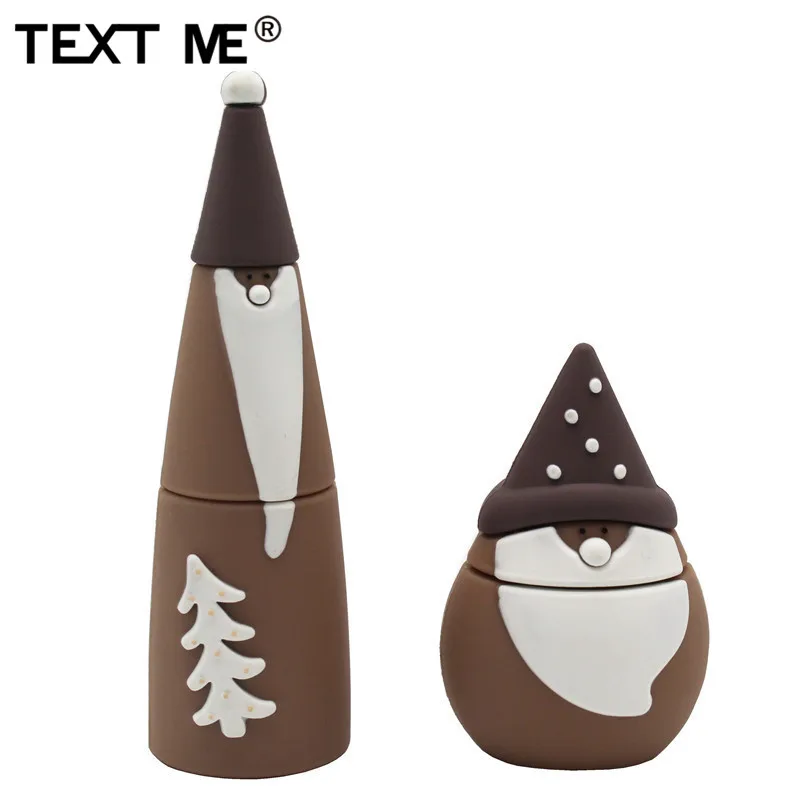 TEXT ME креативная Рождественская елка usb флеш-накопитель usb 2,0 4 ГБ 8 ГБ 16 ГБ 32 ГБ 64 ГБ флешка, подарок