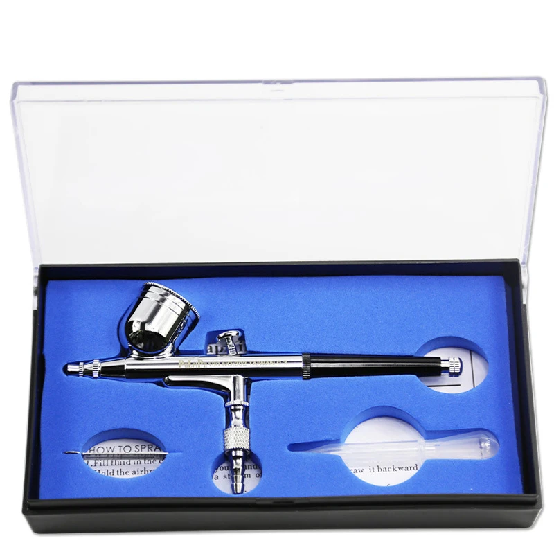 Ручка аэрографа с распылителем Аэрограф для дизайна ногтей татуировок тортов
