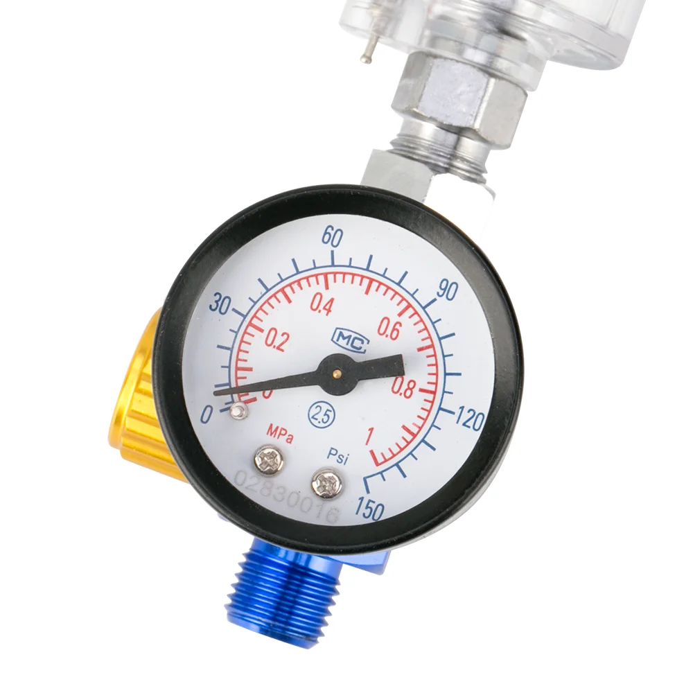 

Spray Gun Air Regulator In-line Trap Filter Tool Automobil Spray Gun Accessories EU Used For Pressure Adjustment Oil-water