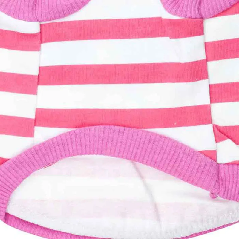 

2021 new Dog clothes Clothing for cats supplies T-shirt products chihuahua harness french bulldog Pet small dogs stripe big eyes