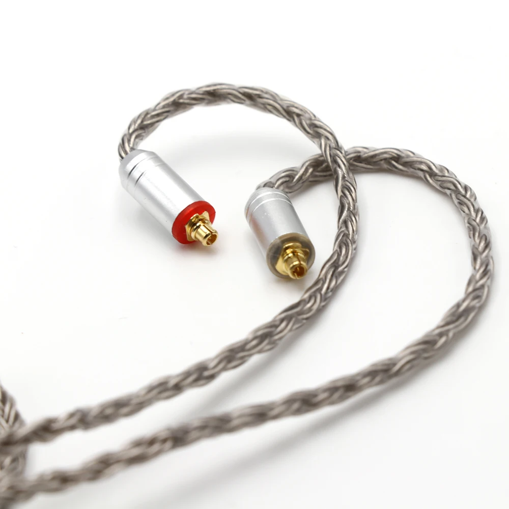 Tripowin Zonie 16 Core посеребренный кабель SPC наушников QDC MMCX 2 PIN для плотным верхним