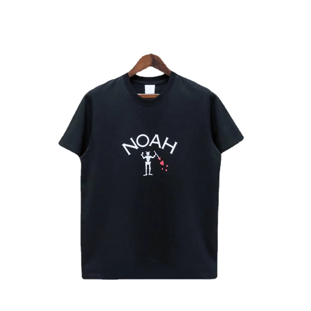 

NOAH Love Short Sleeve Men Women Classic Logo NOAH Tee 1:1 High Quality Font Printed Solid Tops Inside Tag Label Short Sleeve