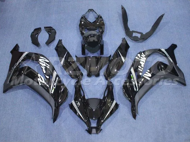 

New ABS Motorcycle whole Fairings kit Fit for kawasaki Ninja ZX-10R zx10r 10r 2016 2017 2018 2019 16 17 18 19 Cool black glossy