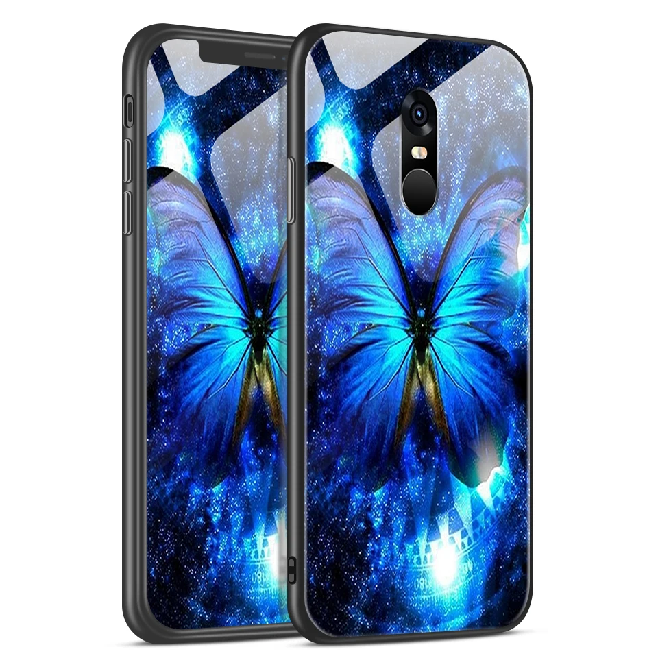 W199 Для Xiaomi Redmi Note 4/4X чехол для телефона из закаленного стекла для Remi Note 4 Pro CN Version/4 Gobal Version силиконовый Край жесткий чехол - Цвет: W199