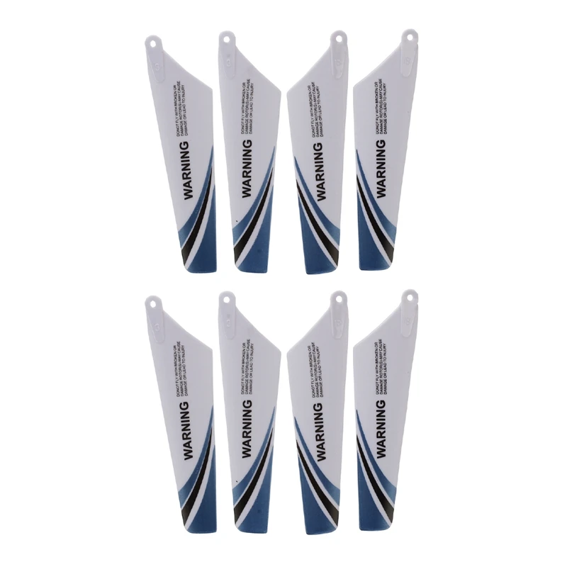 

Syma 8Pcs Spare Blades for Helicopter Rotor Rc S107, Blue